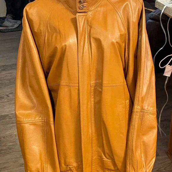 Bruno magli leather jacket on sale